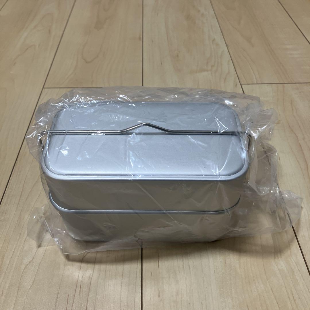 定番人気！ 雷鳥飯盒 かほなん監修 シルバーバージョン アルミ製 バーベキュー・調理用品