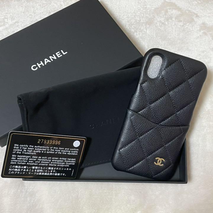 CHANEL iPhoneXケース