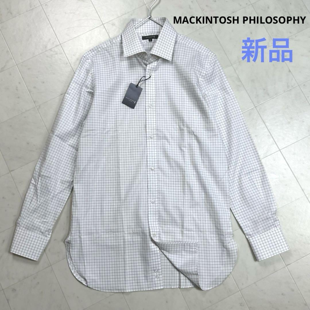 〈新品〉MACKINTOSH PHILOSOPHY【M相当】チェック長袖シャツ