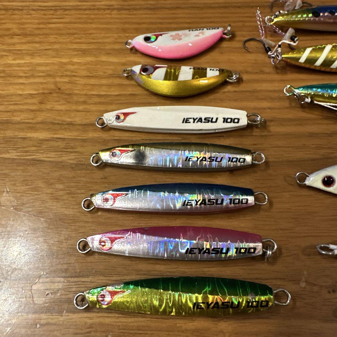 ポーズレス　イエヤス　ライズジグ　110g などまとめて　13本