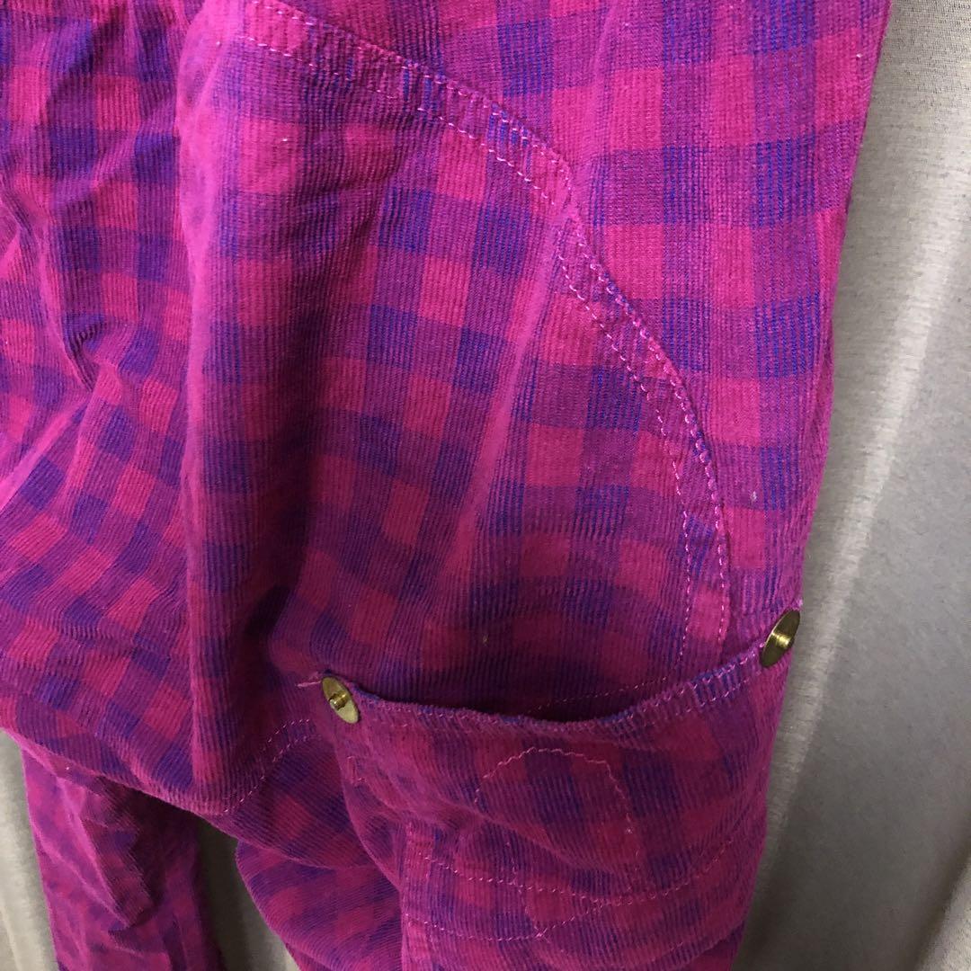 mercibeaucoup サルエルパンツ.チェック柄.薄手.サイズ1 mercibeaucoup サルエルパンツ.チェック柄.薄手.サイズ1