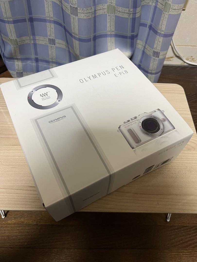 OLYMPUS PEN E-PL8 ホワイト ミラーレス一眼カメラ