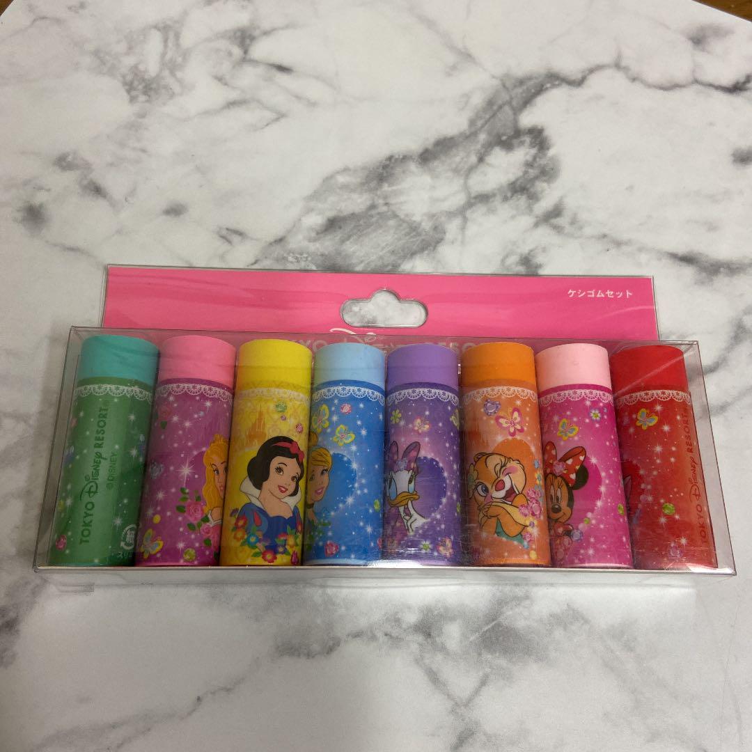 ディズニーリゾート 消しゴムセット