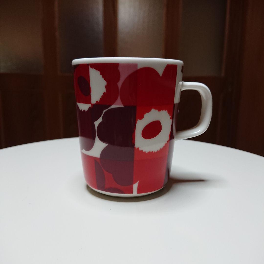 赤 RUUTU ルートゥ ウニッコ マグカップ marimekko マリメッコ