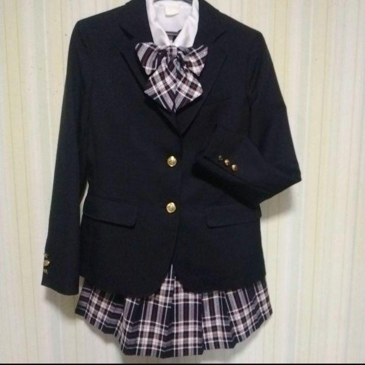 160㎝卒服女フォーマルスーツ5点セットSpiceCandy