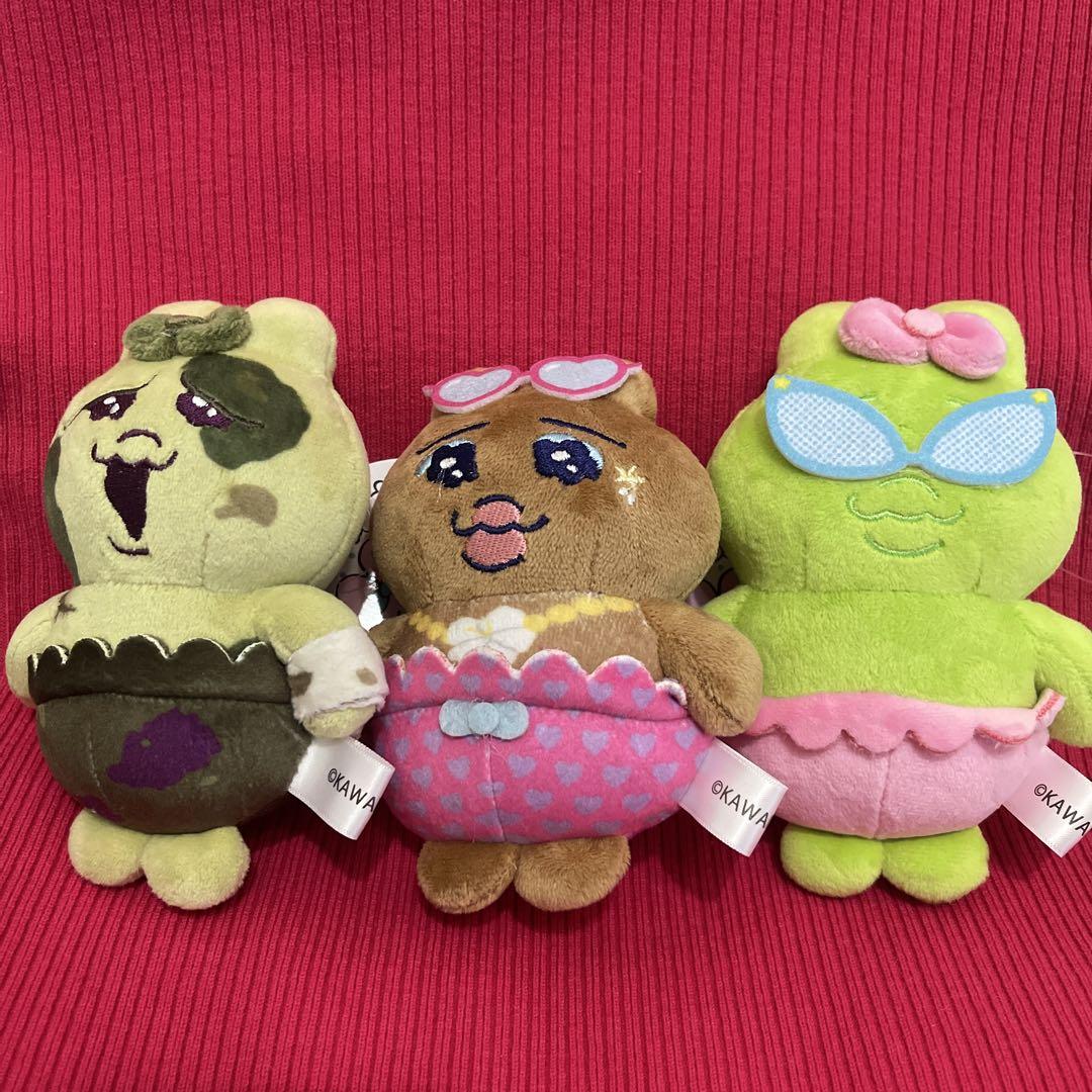 3種セット おぱんちゅうさぎ ぬいぐるみチャーム しまむら