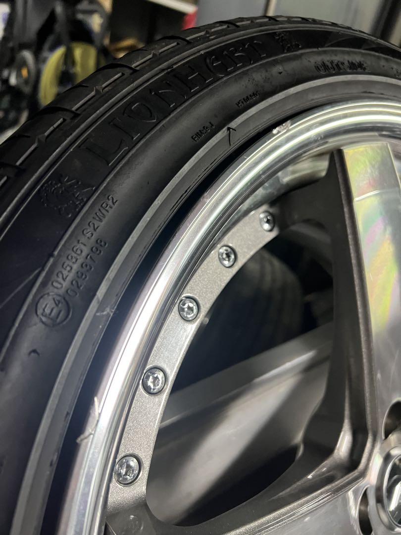 WORKジースト21インチ9.5j+34