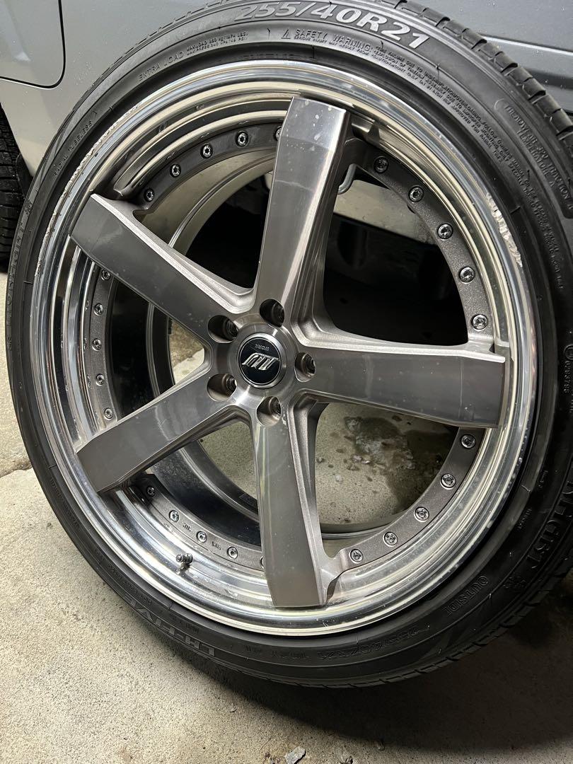 WORKジースト21インチ9.5j+34