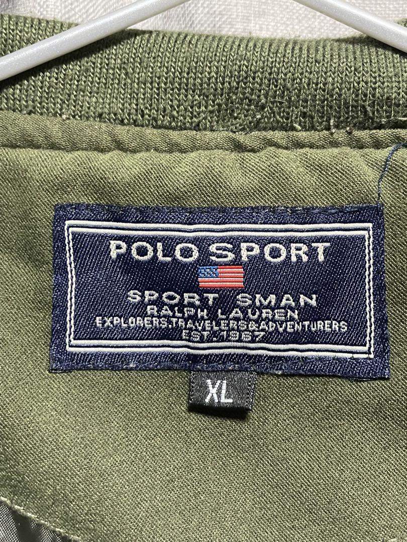 Polo sports ジャケット ウールジャケット ミリタリー ブルゾン