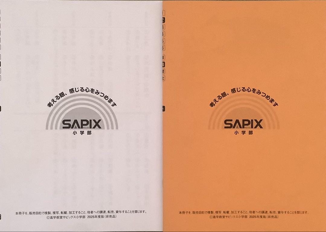 SAPIX サピックス 2年生 夏期講習 かん字トレーニング 漢字