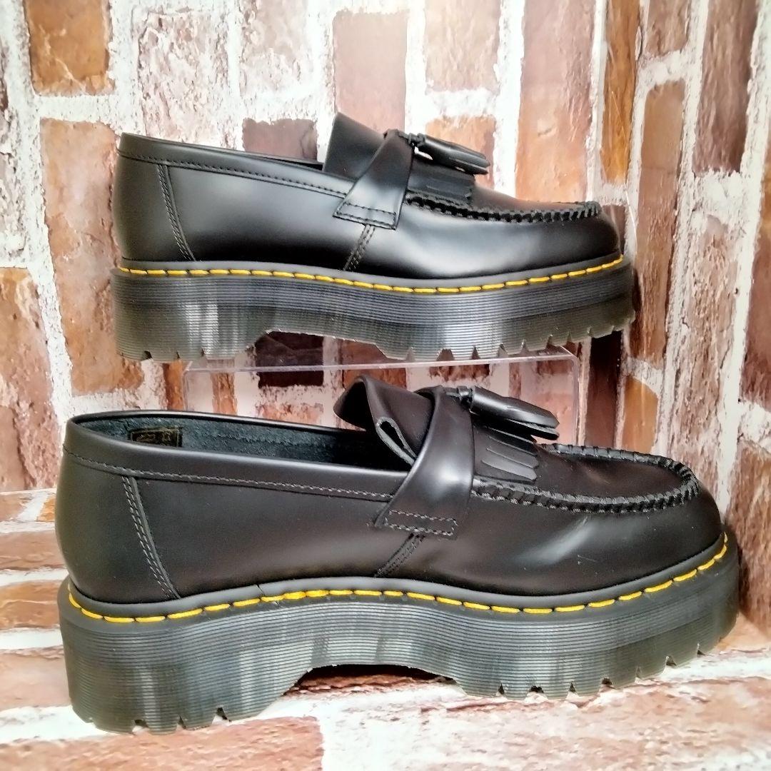 【極美品】Dr.Martens ADRIAN QUAD（UK10）黒　厚底