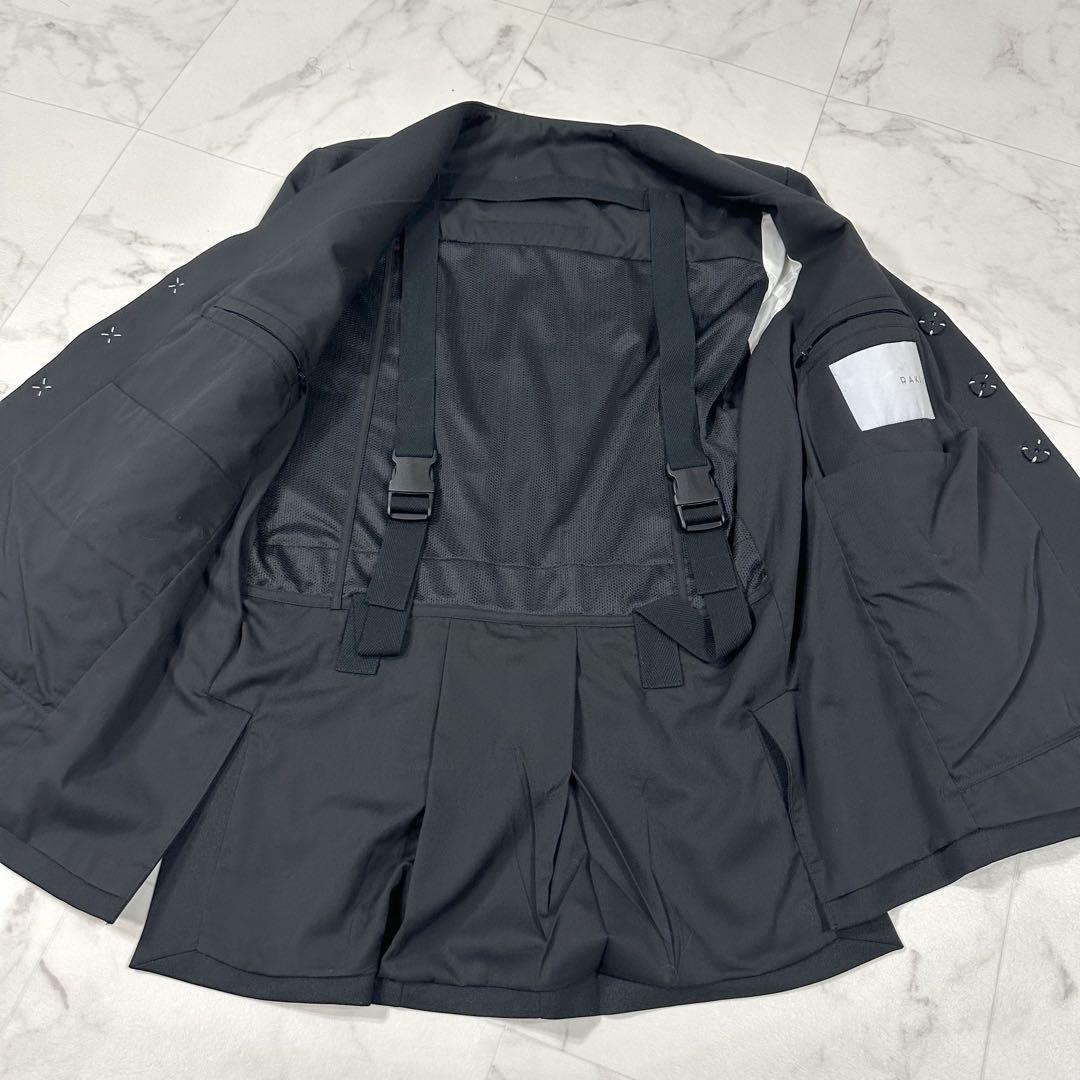 【美品】RAKKU ラック　Wearable Bag 着るバッグ 黒 M
