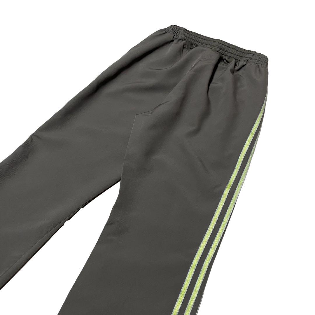 00s adidas 極太サイドライン+特大刺繍ロゴ バギートラックパンツ レア 00s adidas 極太サイドライン+特大刺繍ロゴ バギートラック