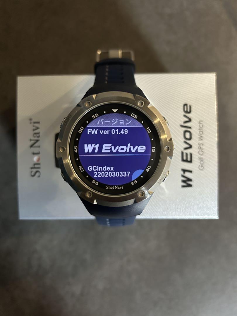 ShotNavi W1 Evolve ゴルフGPSウォッチ
