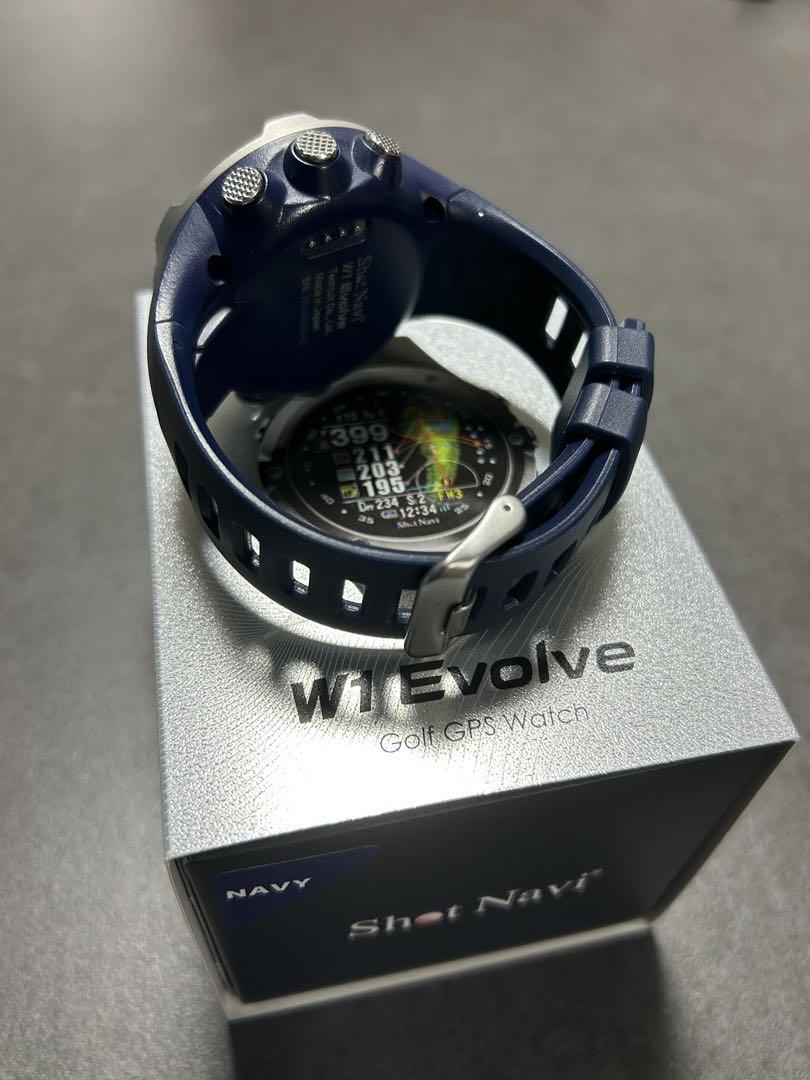 ShotNavi W1 Evolve ゴルフGPSウォッチ