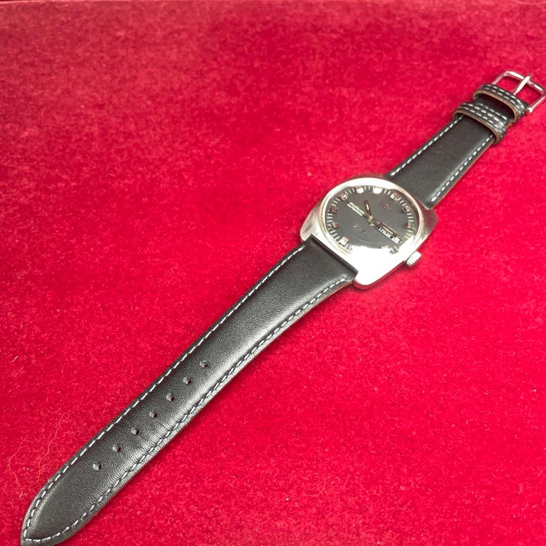 ★希少 60s MONDIA 777 スイス製 自動巻 革ベルトBAMBI製新品 ★希少 60s MONDIA 777 スイス製 自動巻 革ベルトBAMBI製新品