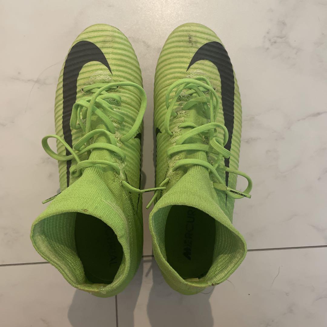 Nike Mercurial ACCライムグリーン ハイカット