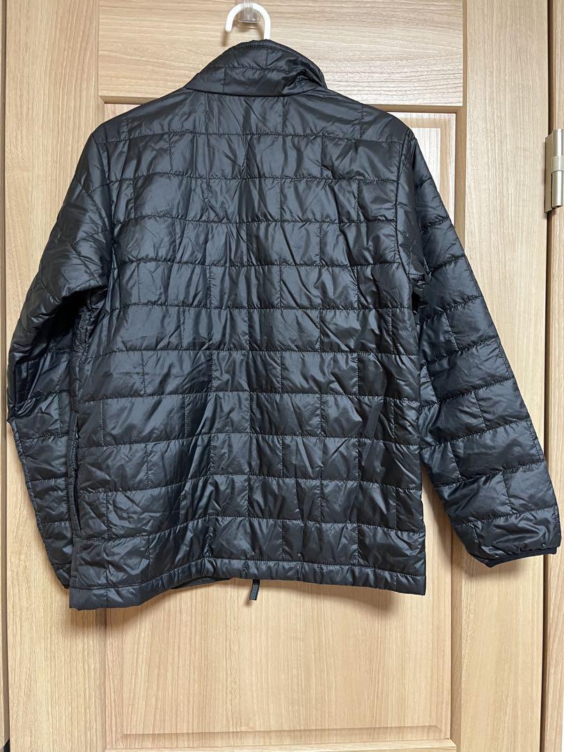★モカコ★ patagonia 黒 キルティングジャケット　子どもXL