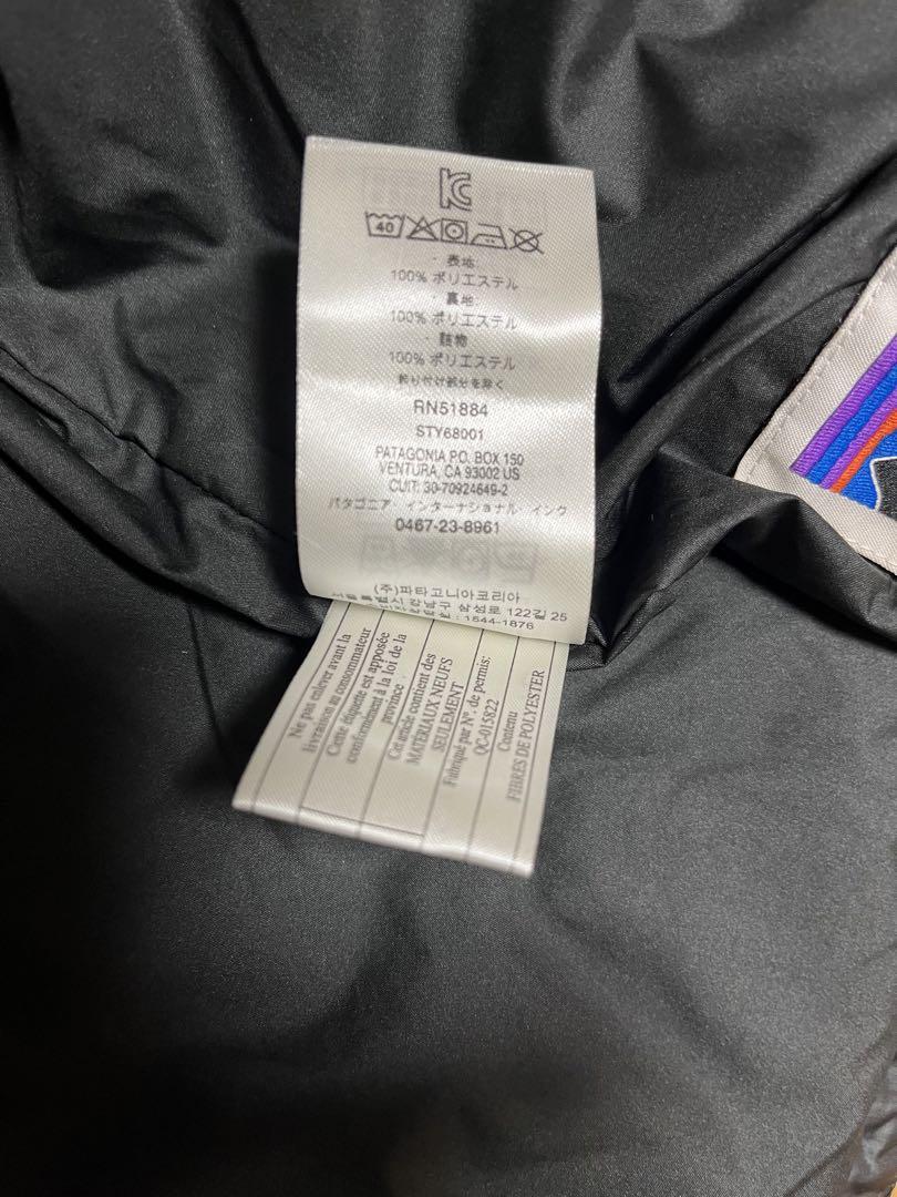 ★モカコ★ patagonia 黒 キルティングジャケット　子どもXL