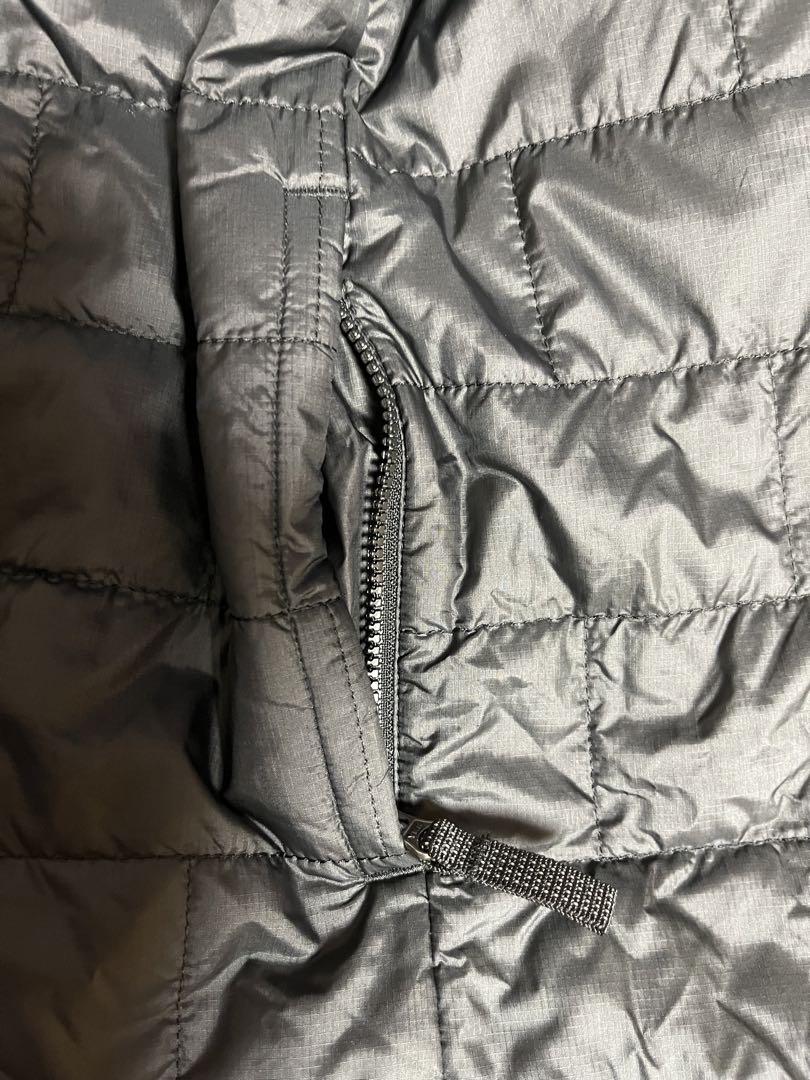★モカコ★ patagonia 黒 キルティングジャケット　子どもXL