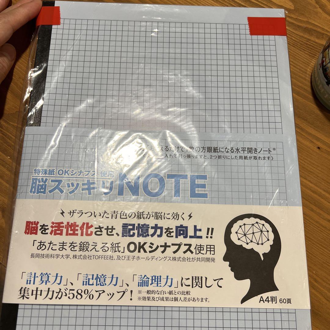 脳スッキリNOTE A4判60項3冊