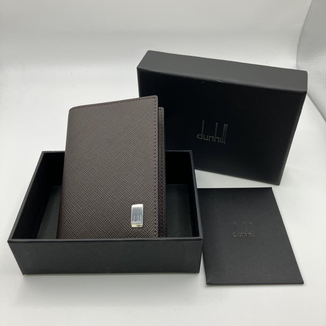 【新品】dunhill カードケース　名刺入れ　ダンヒル　ブラウン