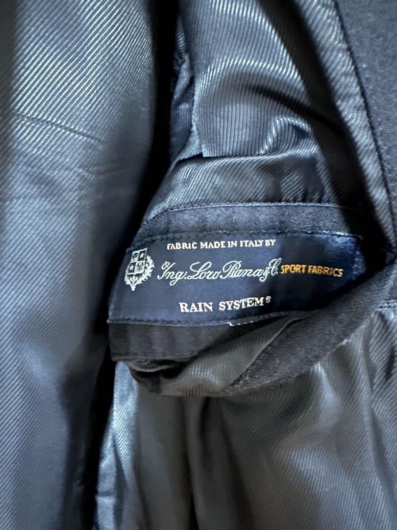 LARDINI ラルディーニ ステンカラーコート 42サイズ ネイビー