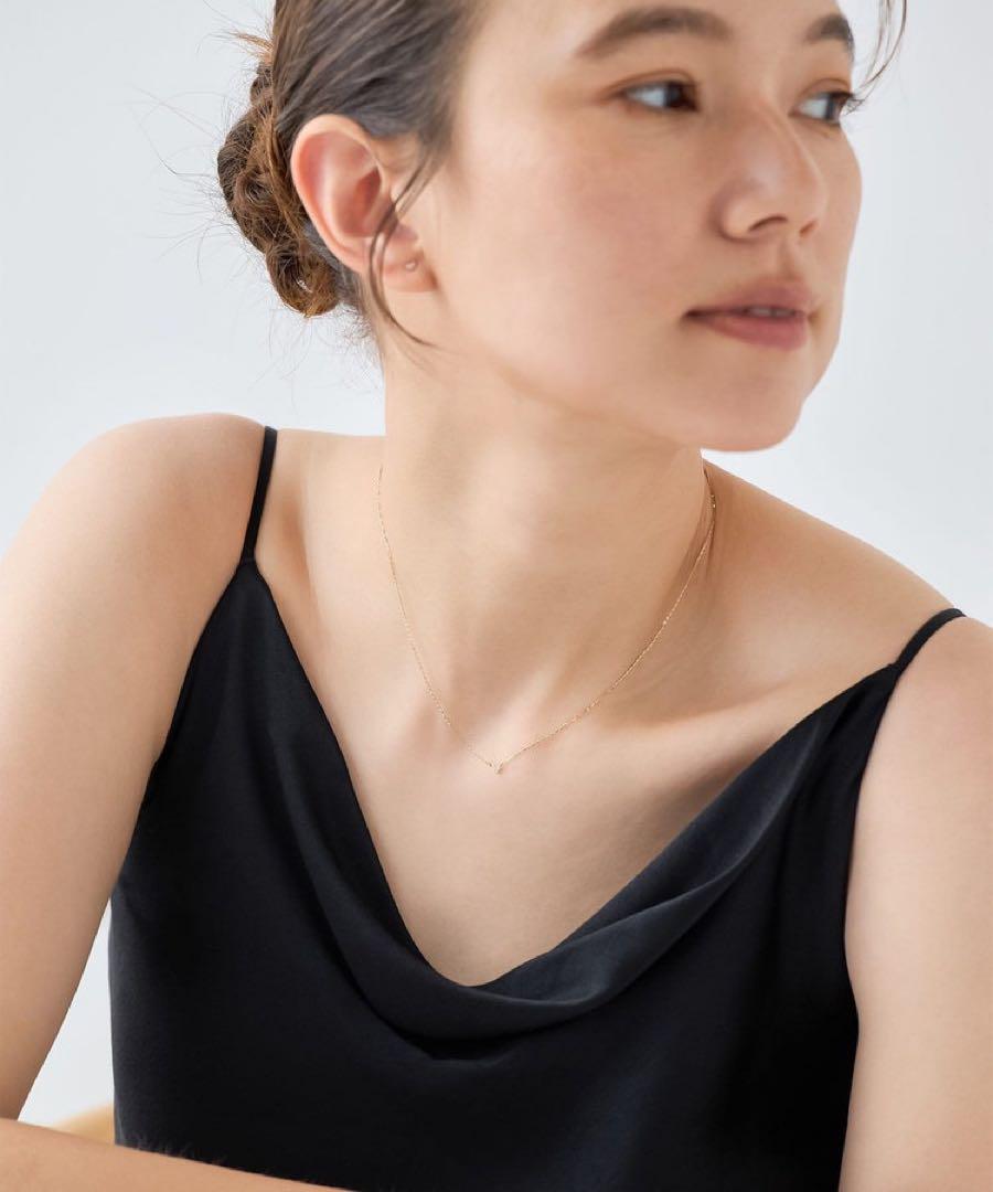 K10YG スクリューチェーン ネックレス（761642） ｜ women