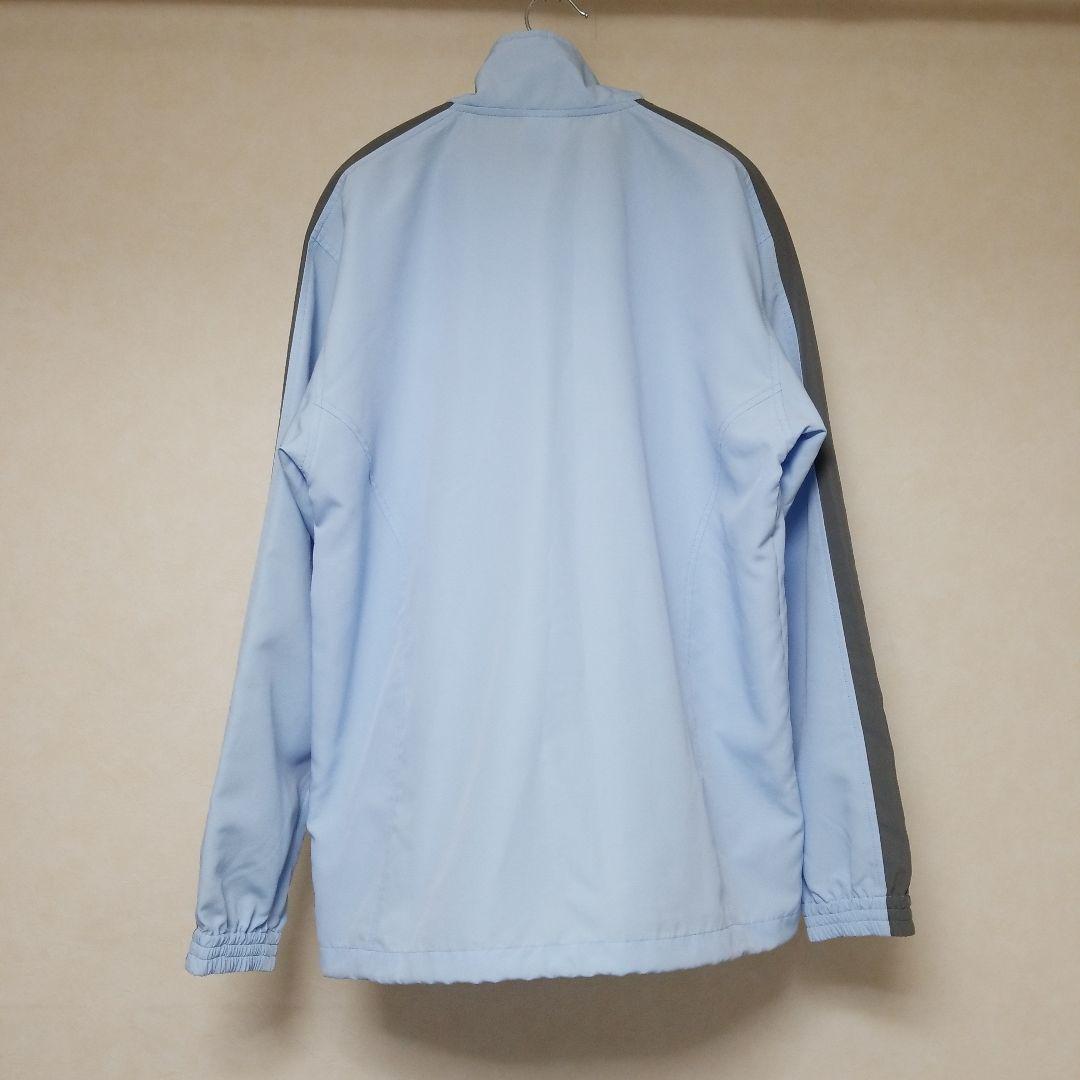 【美品】PUMA　ウィンドブレーカー上下セット　◆メンズ　L◆　水色×グレー
