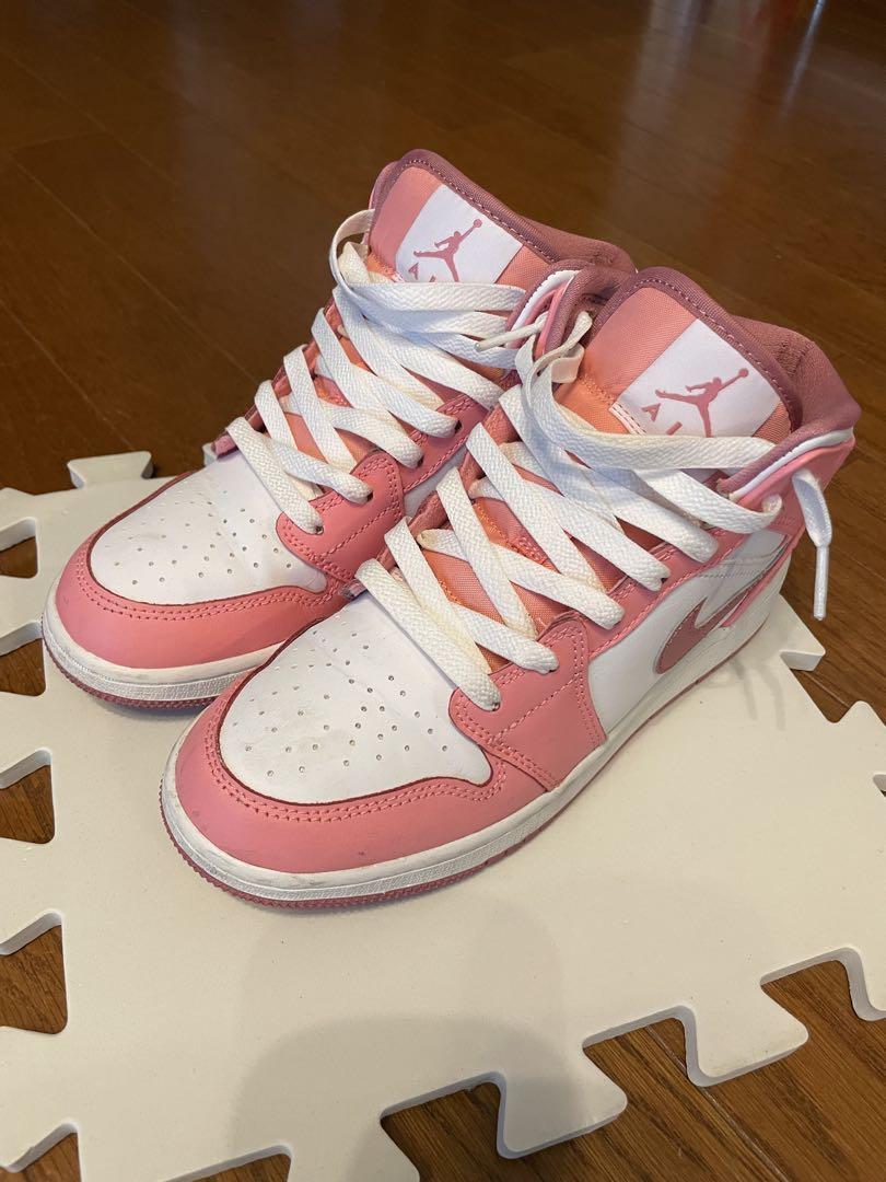 ナイキNIKE エアージョーダン1 ミッド　23.5センチ