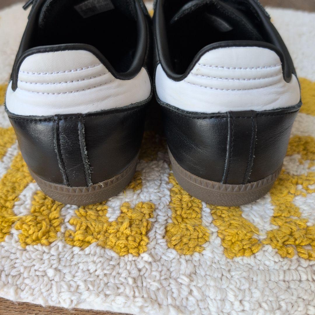 adidas ブラック/ホワイト スニーカー　26センチ