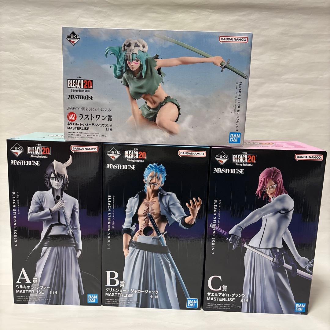 BLEACH 20th a賞 b賞 c賞 ラストワン フィギュアセットBANDAI
