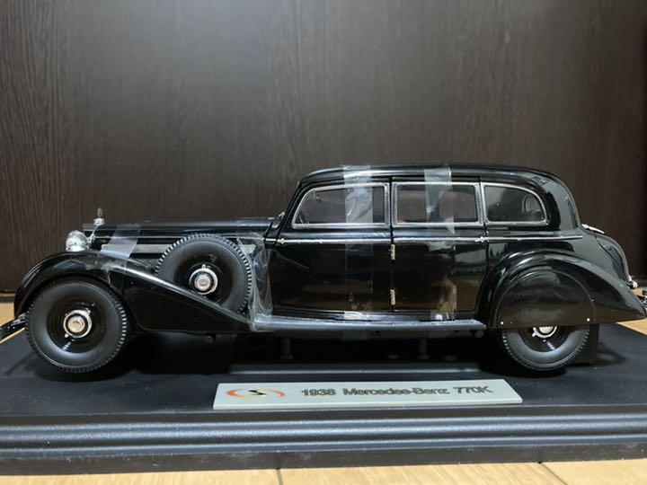 1 ベンツ770K 1938 BLACK McsmJ-m91676097760 18 メルセデス 全国無料