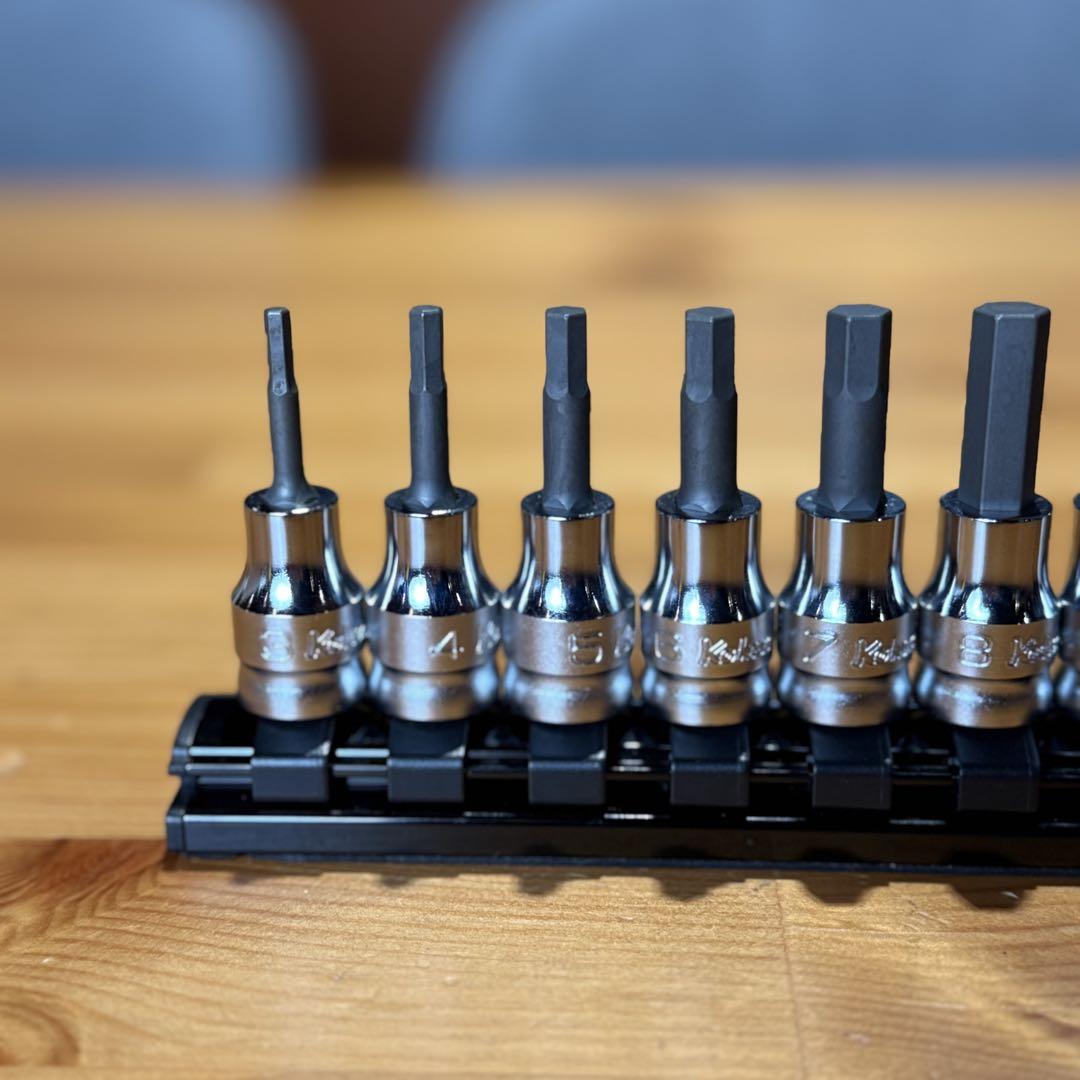 コーケン Z-EAL 3/8(9.5mm)ヘックスビットソケットレールセット