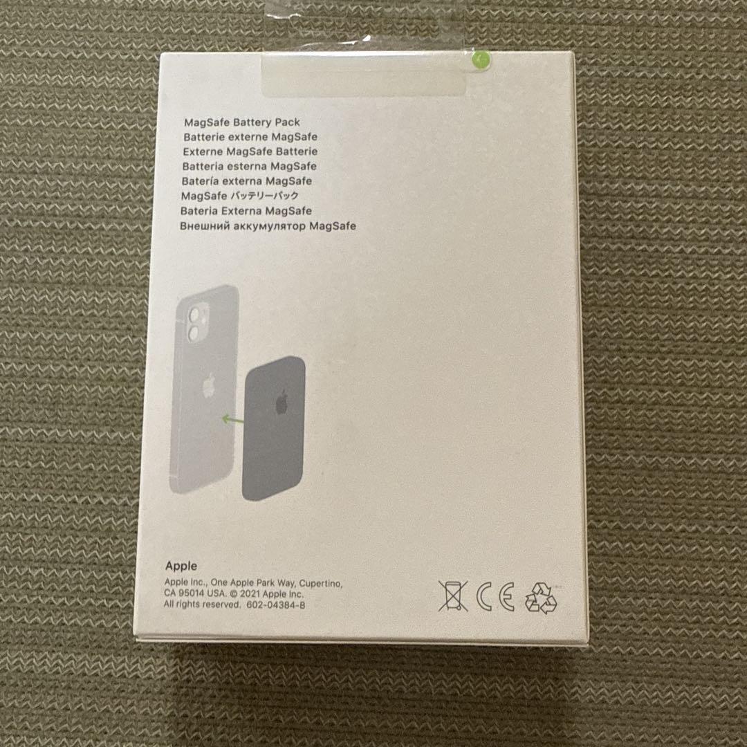 アップル純正 iPhone MagSafe バッテリーMJWY3ZA/A