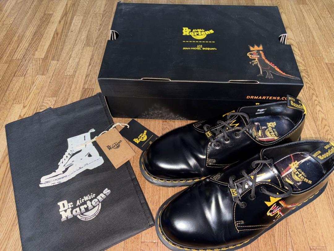 Dr.Martens / ドクターマーチン バスキア 限定コラボ　3ホール
