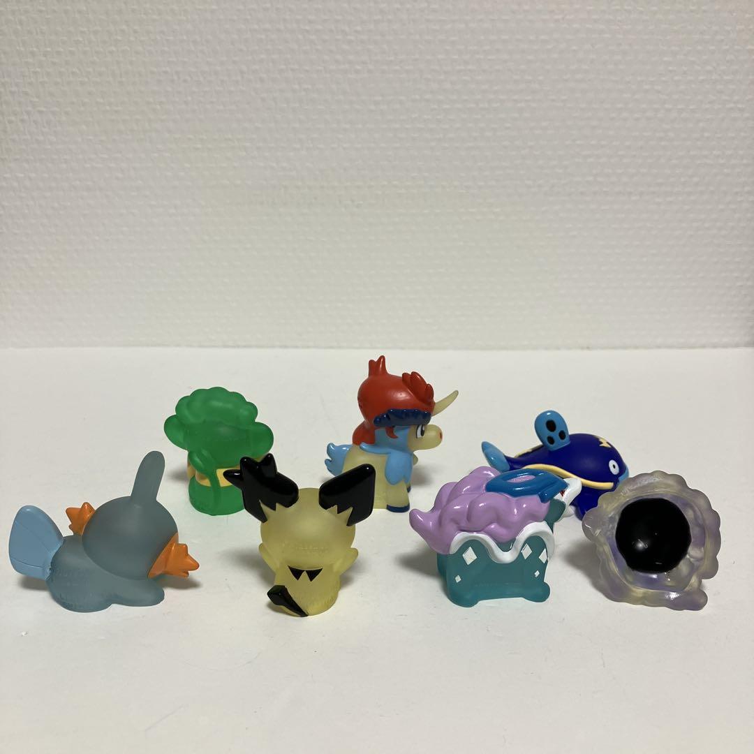 7点セット❗️ポケモンキッズ　指人形　クリア