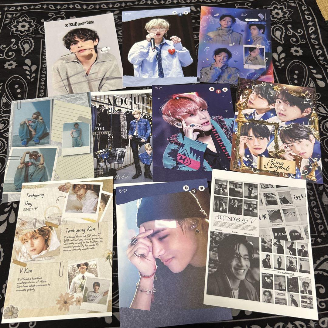 BTS韓国生産者セールテテメモ帳セット - メルカリ