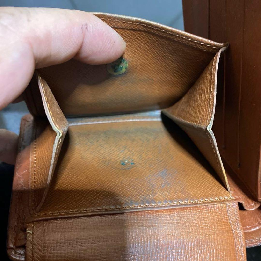 ⑥☆在庫SALE/優良品☆モノグラム♪マルコ☆2つ折り財布★コインポケットあり