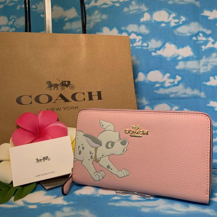 22超人気 Coach ダルメシアン コラボ ディズニー 長財布 Www Fonsti Org