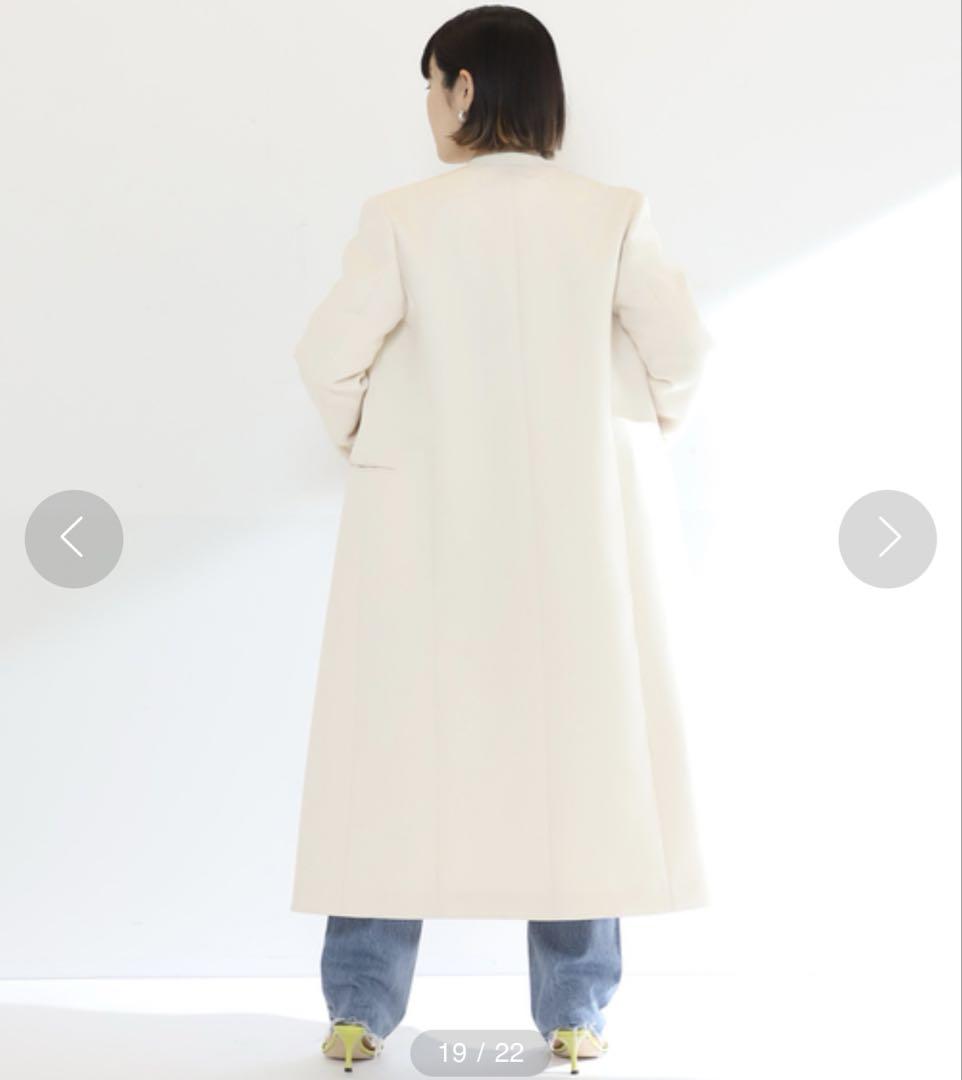美品✨VERMEIL par iema トリプルクロスカラーレスコート