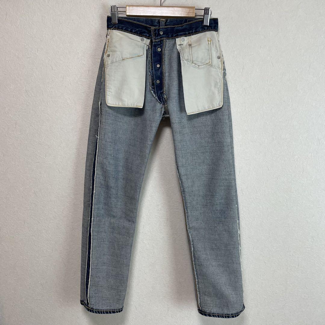 本当に信頼出来る商品 501 Levi's 50s 良品ノーリペア 濃紺 bigE リーバイス 後期 パンツ