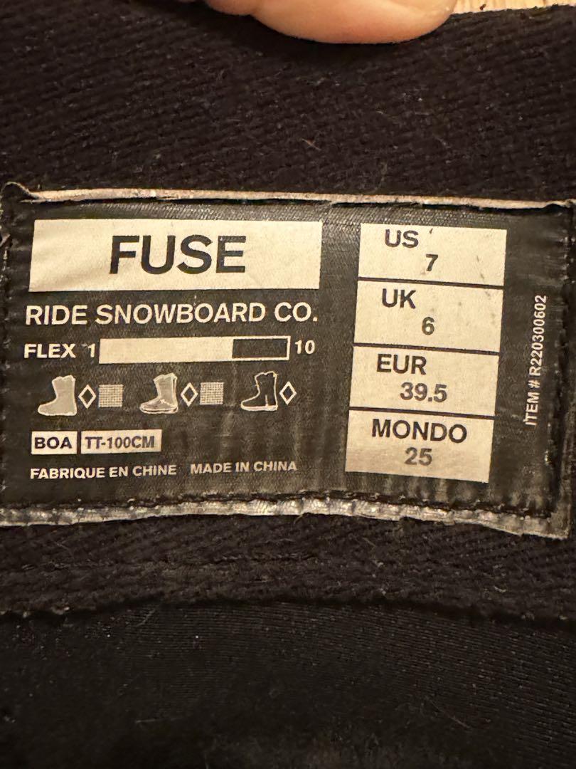 スノーボード 22-23 RIDE FUSE