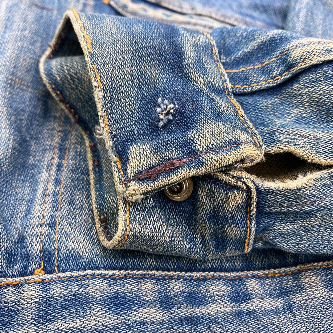 【ビックサイズ】左綾デニムジャケットwrangler 124 デニムジャケット 【ビックサイズ】左綾デニムジャケットwrangler 124 デニムジャケット