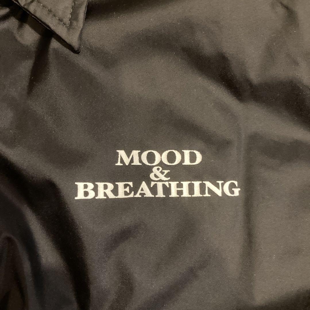 MOOD & BREATHING ナイロンジャケット 黒