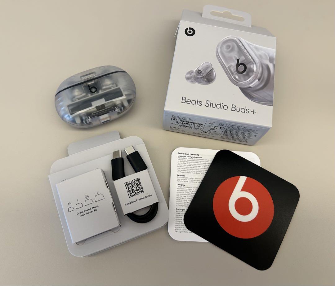 Beats Studio Buds + ワイヤレスイヤホン　スケルトン