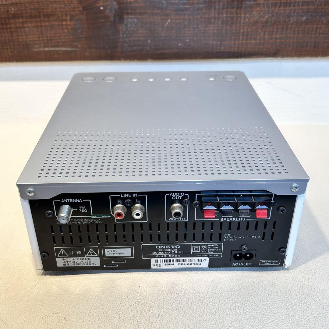 ☆動作確認OK☆ ONKYO コンポ　CR-U3 Bluetooth対応