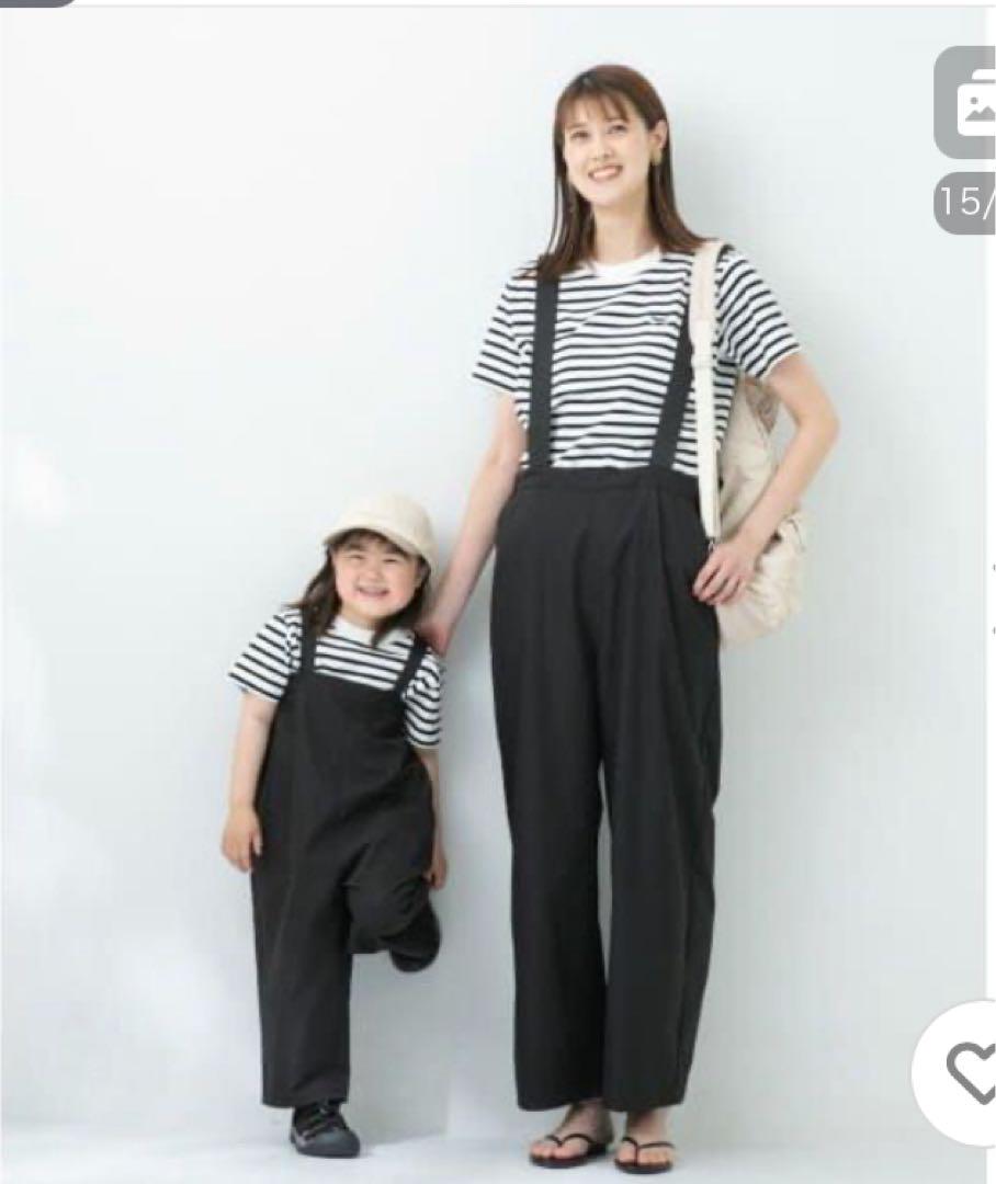 サロペット add fabrics 親子セット　URBUN RESERCH