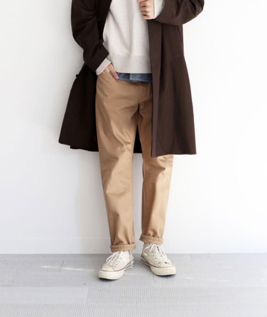 HATSKI ハツキ Regular Tapered Denim -Dyed