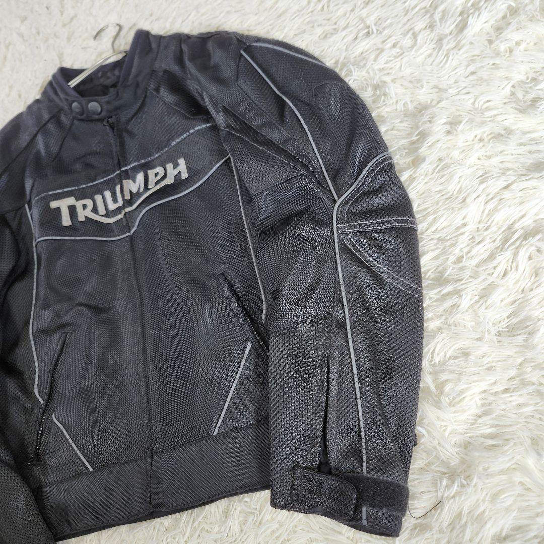 triumphメッシュジャケット　肩肘プロテクターつき　42/52　XLぐらい